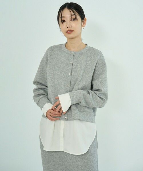 UNFILO / アンフィーロ カットソー | シャツコンビ レイヤードＴ | 詳細4