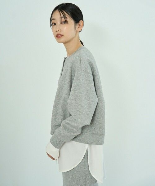 UNFILO / アンフィーロ カットソー | シャツコンビ レイヤードＴ | 詳細6