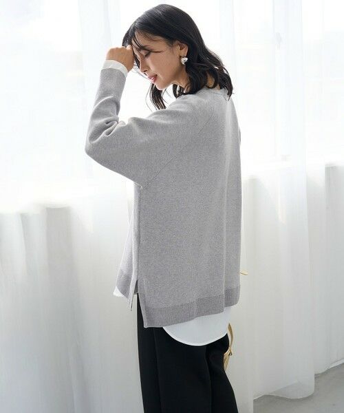 UNFILO / アンフィーロ カットソー | シャツコンビ レイヤードＴ | 詳細8