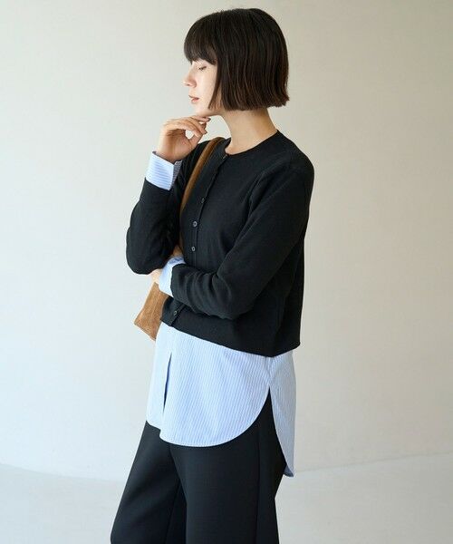 UNFILO / アンフィーロ カットソー | シャツコンビ レイヤードＴ | 詳細14