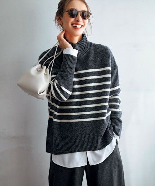 UNFILO / アンフィーロ カットソー | シャツコンビ レイヤードＴ | 詳細26