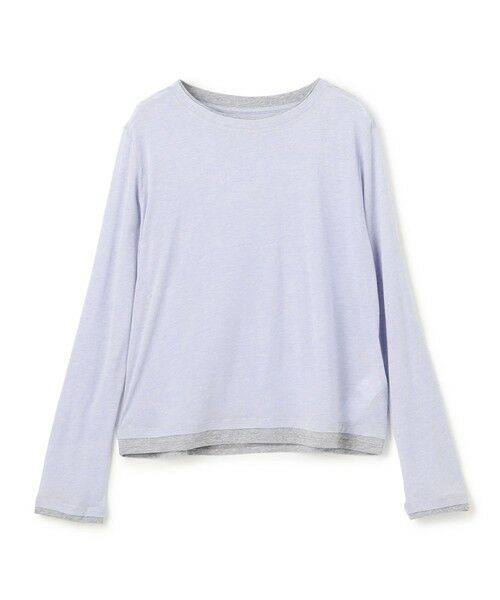 UNFILO / アンフィーロ カットソー | ソフトウール フェイクレイヤード ロンT | 詳細7