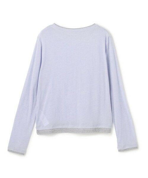 UNFILO / アンフィーロ カットソー | ソフトウール フェイクレイヤード ロンT | 詳細8