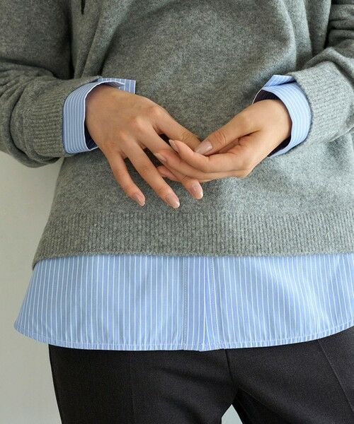 UNFILO / アンフィーロ カットソー | シャツコンビ レイヤードＴ | 詳細7