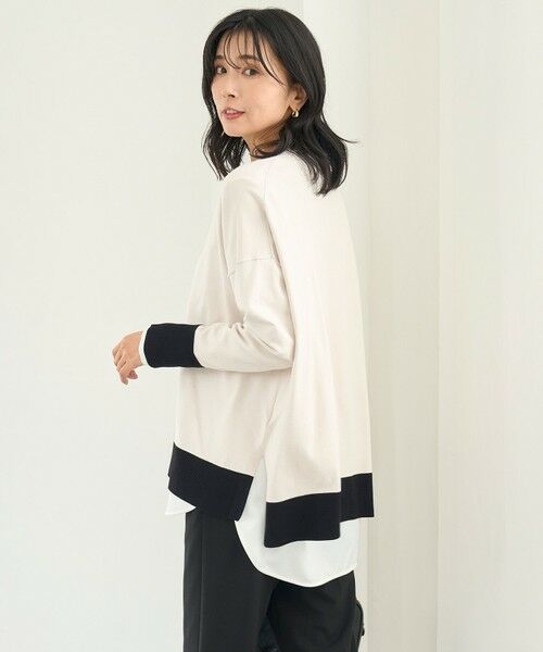 UNFILO / アンフィーロ カットソー | シャツコンビ レイヤードＴ | 詳細18