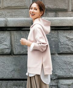 UNFILO / アンフィーロ パーカー | BEAUTY FORM JERSEY サイドZIP フーディ