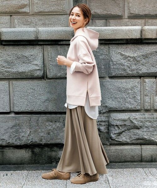 UNFILO / アンフィーロ パーカー | BEAUTY FORM JERSEY サイドZIP フーディ | 詳細8