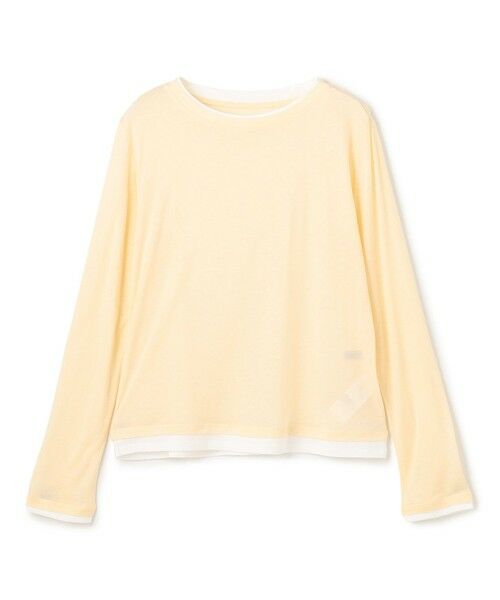 UNFILO / アンフィーロ カットソー | ソフトウール フェイクレイヤード ロンT | 詳細4
