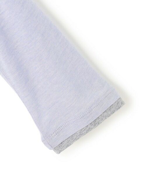 UNFILO / アンフィーロ カットソー | ソフトウール フェイクレイヤード ロンT | 詳細10