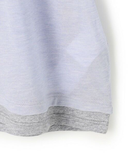 UNFILO / アンフィーロ カットソー | ソフトウール フェイクレイヤード ロンT | 詳細11