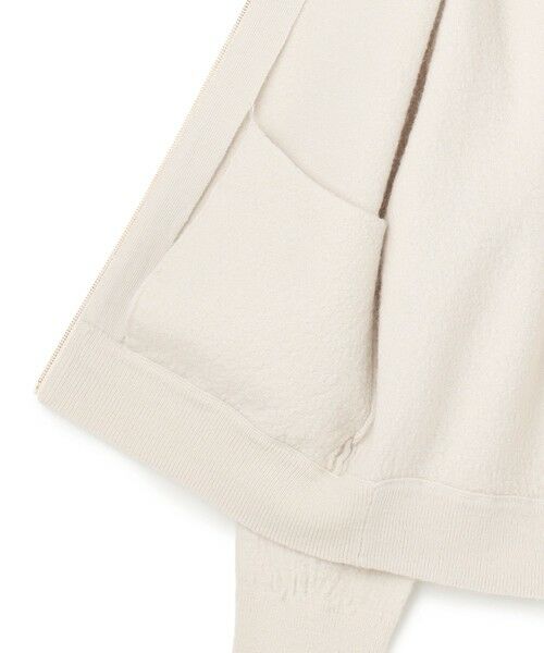 UNFILO / アンフィーロ ブルゾン | ウールミルド ZIPニットブルゾン | 詳細13