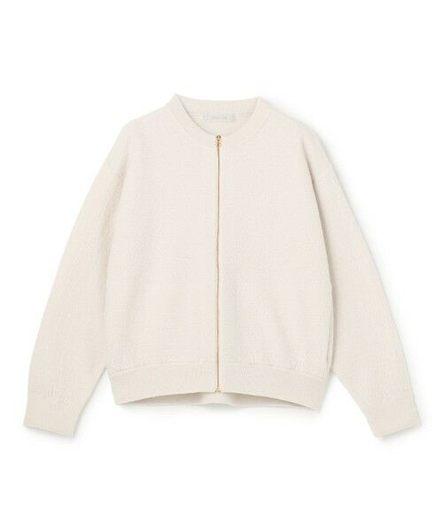 UNFILO / アンフィーロ ブルゾン | ウールミルド ZIPニットブルゾン | 詳細5