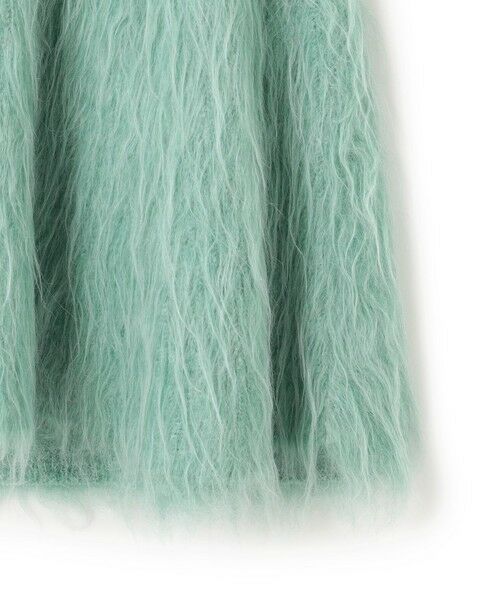 UNFILO / アンフィーロ ベスト | 【野呂佳代さん着用】アルパカシャギー ペプラムジレ | 詳細9