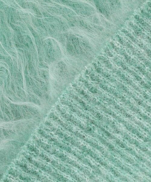 UNFILO / アンフィーロ ベスト | 【野呂佳代さん着用】アルパカシャギー ペプラムジレ | 詳細11