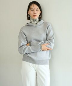 UNFILO / アンフィーロ ニット・セーター | コットンカシミヤニット フーディ