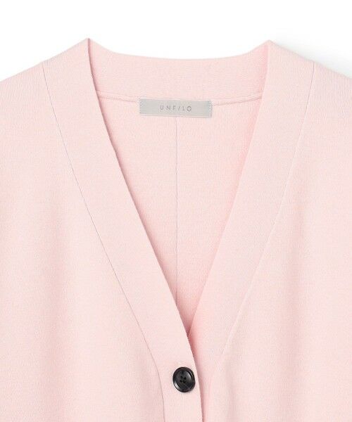 UNFILO / アンフィーロ カーディガン・ボレロ | 【野呂佳代さん着用】コットンカシミヤニット Vネックカーディガン | 詳細7