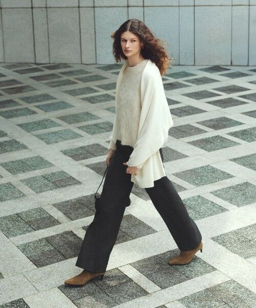 UNFILO / アンフィーロ ニット・セーター | アルパカシャギー クルーネック プルオーバー | 詳細5