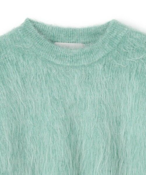 UNFILO / アンフィーロ ニット・セーター | アルパカシャギー クルーネック プルオーバー | 詳細12