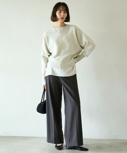 UNFILO / アンフィーロ カーディガン・ボレロ | 【前後着用 可能】ふわふわニット 2WAY パールボタンカーディガン | 詳細6