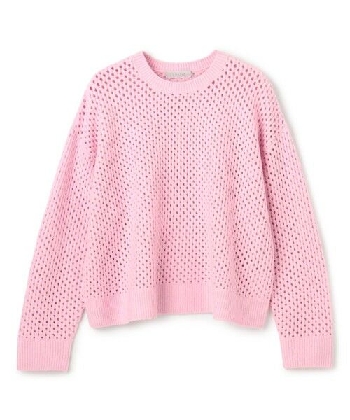 UNFILO / アンフィーロ ニット・セーター | 【野呂佳代さん着用】ふわふわニット メッシュプルオーバー | 詳細8