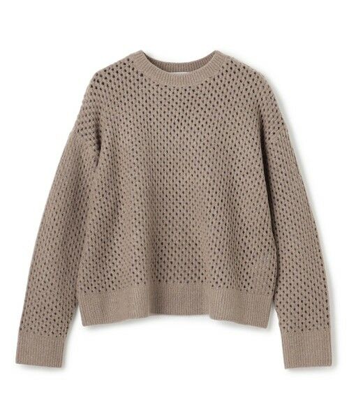 UNFILO / アンフィーロ ニット・セーター | 【野呂佳代さん着用】ふわふわニット メッシュプルオーバー | 詳細13