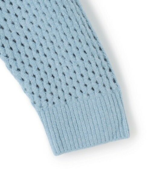 UNFILO / アンフィーロ ニット・セーター | 【野呂佳代さん着用】ふわふわニット メッシュプルオーバー | 詳細16