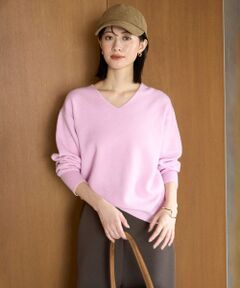 UNFILO / アンフィーロ ニット・セーター | ふわふわニット Vネック