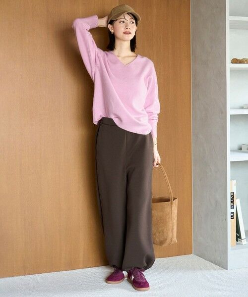 UNFILO / アンフィーロ ニット・セーター | ふわふわニット Vネック | 詳細5