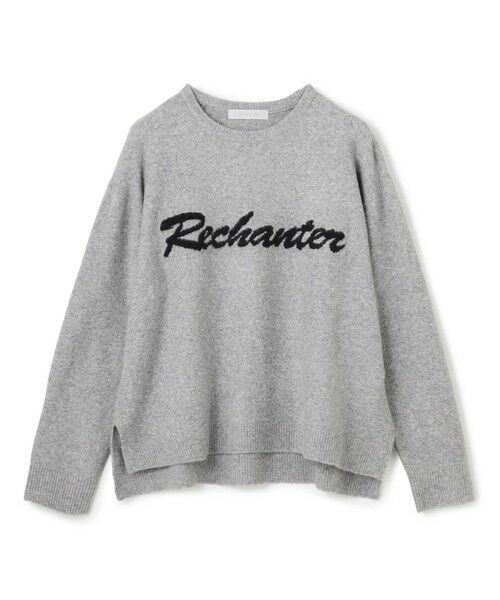 UNFILO / アンフィーロ ニット・セーター | ふわふわニット ロゴジャガード | 詳細3