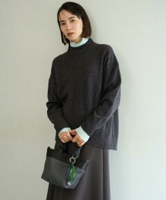 UNFILO / アンフィーロ ニット・セーター | カシミヤブレンド ハイネックニット