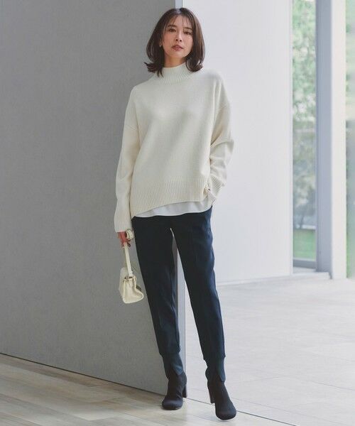 UNFILO / アンフィーロ ニット・セーター | カシミヤブレンド ハイネックニット | 詳細1