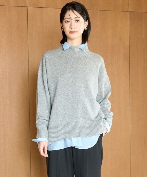 UNFILO / アンフィーロ ニット・セーター | カシミヤブレンド ハイネックニット | 詳細5