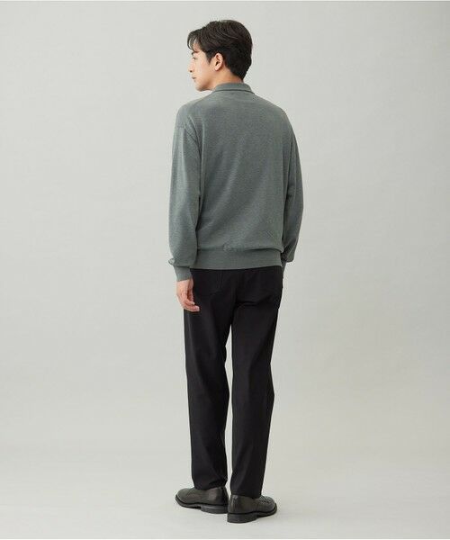 UNFILO / アンフィーロ ニット・セーター | 【男女兼用】ソフトサーモ アンチピリングニット ポロ | 詳細4
