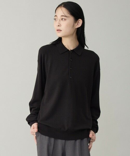 UNFILO / アンフィーロ ニット・セーター | 【男女兼用】ソフトサーモ アンチピリングニット ポロ | 詳細29