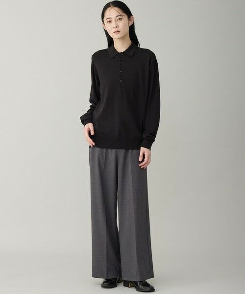 UNFILO / アンフィーロ ニット・セーター | 【男女兼用】ソフトサーモ アンチピリングニット ポロ | 詳細30