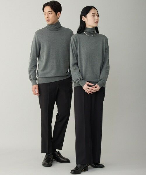 UNFILO / アンフィーロ ニット・セーター | 【男女兼用】ソフトサーモ アンチピリングニット タートルネック | 詳細7