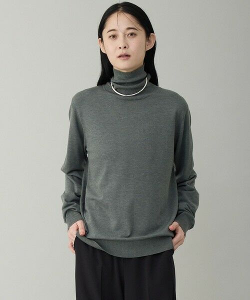 UNFILO / アンフィーロ ニット・セーター | 【男女兼用】ソフトサーモ アンチピリングニット タートルネック | 詳細8