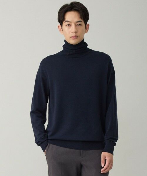 UNFILO / アンフィーロ ニット・セーター | 【男女兼用】ソフトサーモ アンチピリングニット タートルネック | 詳細18
