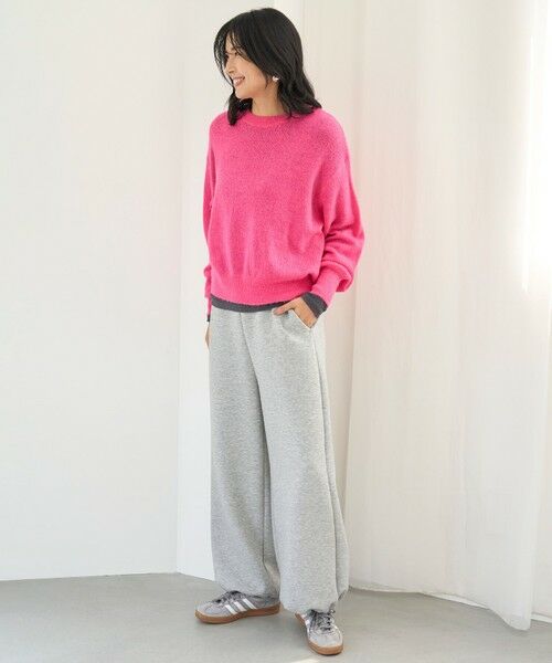 UNFILO / アンフィーロ ニット・セーター | シアーアルパカ ボリュームスリーブ ニット | 詳細3