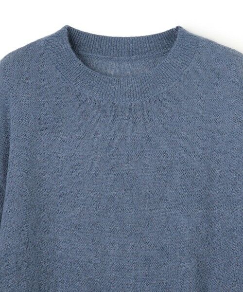 UNFILO / アンフィーロ ニット・セーター | シアーアルパカ ボリュームスリーブ ニット | 詳細10