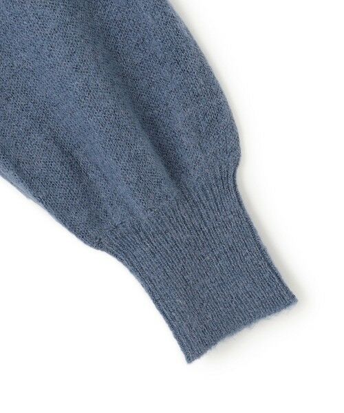 UNFILO / アンフィーロ ニット・セーター | シアーアルパカ ボリュームスリーブ ニット | 詳細11