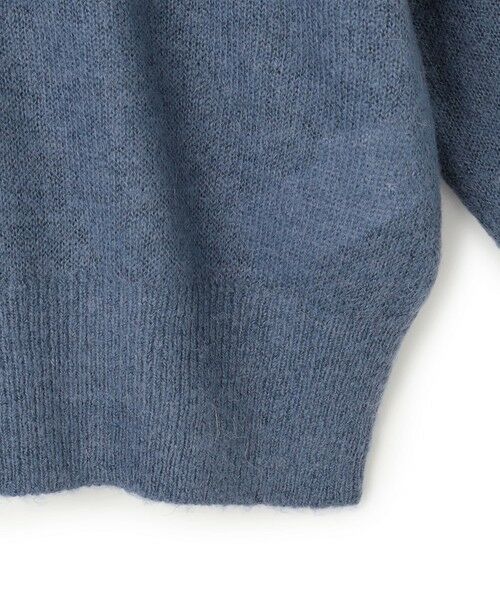 UNFILO / アンフィーロ ニット・セーター | シアーアルパカ ボリュームスリーブ ニット | 詳細12