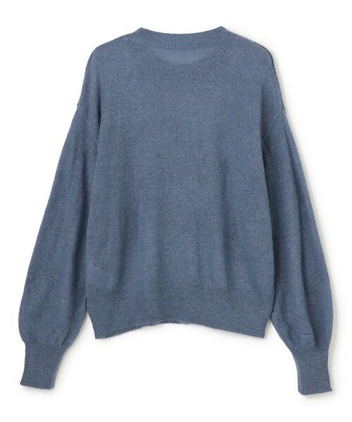 UNFILO / アンフィーロ ニット・セーター | シアーアルパカ ボリュームスリーブ ニット | 詳細9