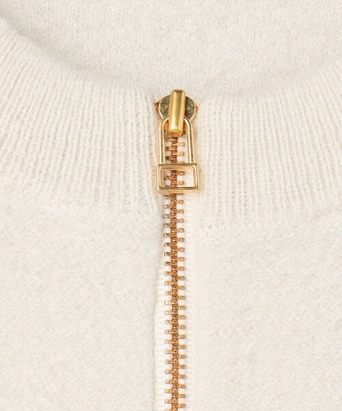 UNFILO / アンフィーロ ブルゾン | ウールミルド ZIPニットブルゾン | 詳細10