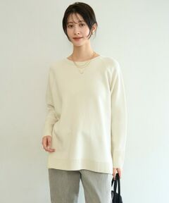 UNFILO / アンフィーロ ニット・セーター | コットンカシミヤニット クルーネック