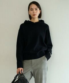 UNFILO / アンフィーロ ニット・セーター | コットンカシミヤニット フーディ