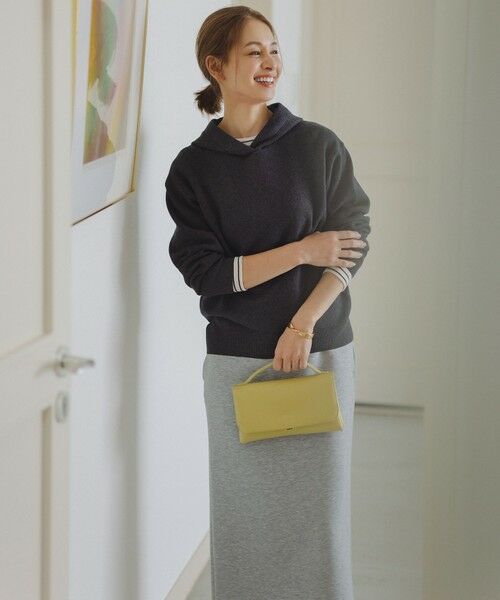 UNFILO / アンフィーロ ニット・セーター | コットンカシミヤニット フーディ | 詳細12