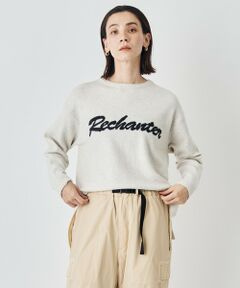 UNFILO / アンフィーロ ニット・セーター | ふわふわニット ロゴジャガード