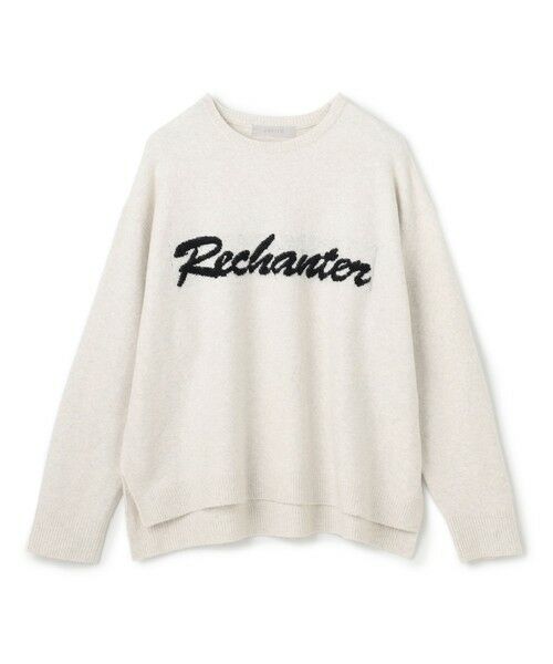 UNFILO / アンフィーロ ニット・セーター | ふわふわニット ロゴジャガード | 詳細12