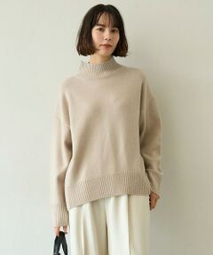 UNFILO / アンフィーロ ニット・セーター | カシミヤブレンド ハイネックニット